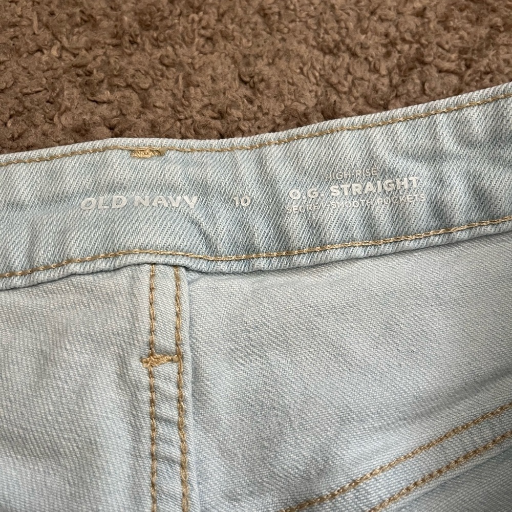 Button Fly OG Straight Cut Off Shorts - Picture 5 of 8